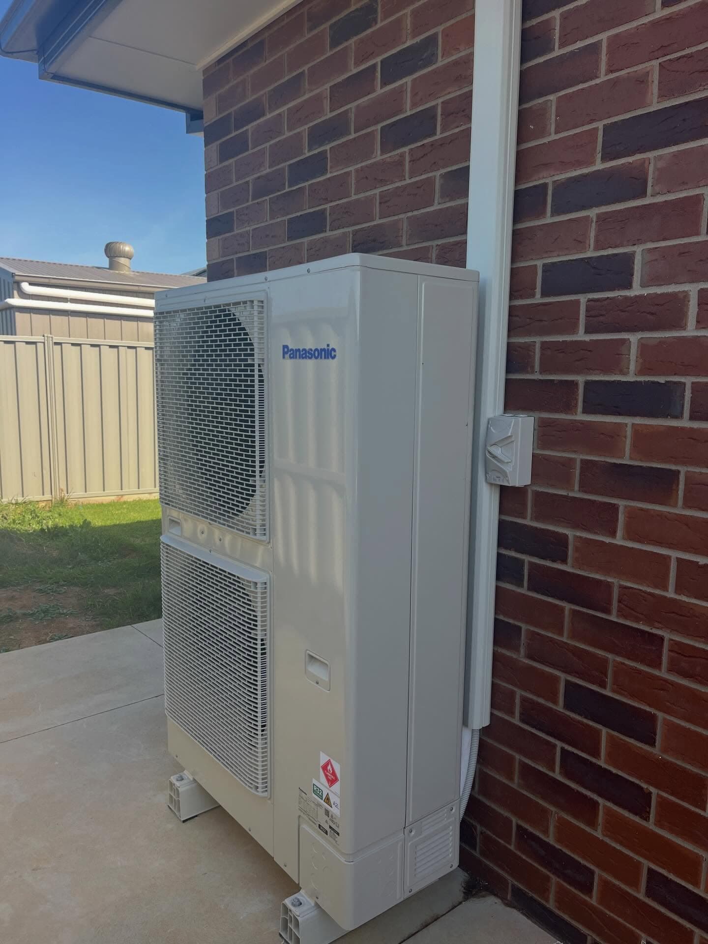 Panasonic air conditioning installation in Moama